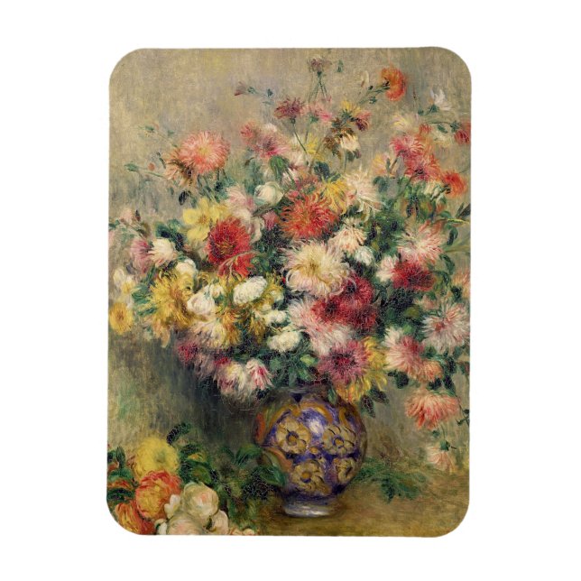 Imán Pierre A Renoir | Dahlias (Vertical)
