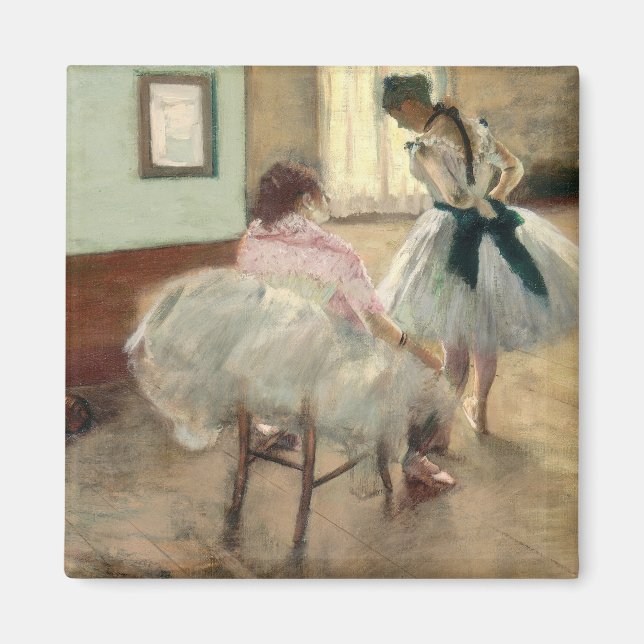 Imán Pierre A Renoir | La lección de baile (Frente)