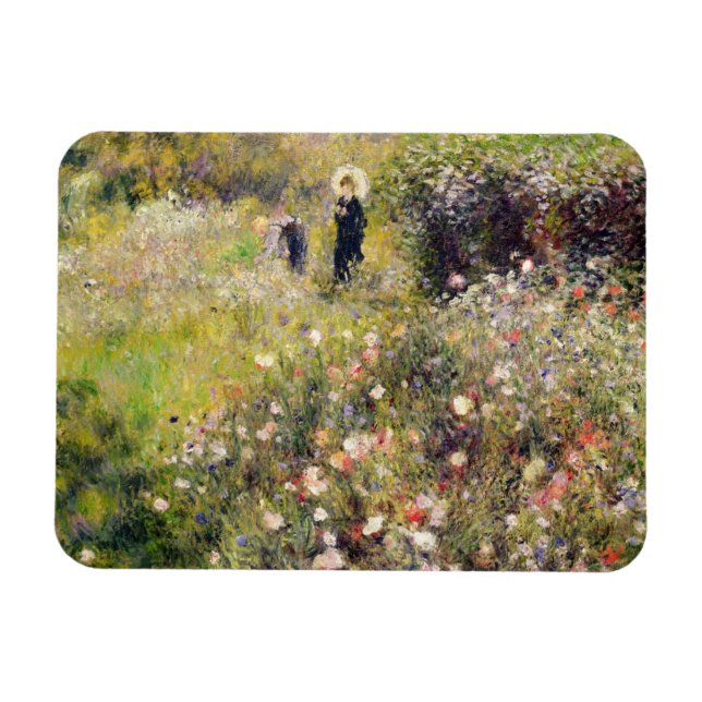 Imán Pierre A Renoir | Paisaje de verano (Horizontal)