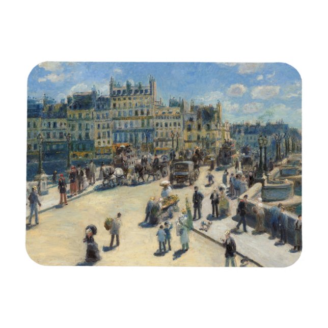 Imán Pierre A Renoir | Pont Neuf, París (Horizontal)