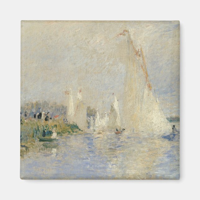 Imán Pierre A Renoir | Regatta en Argenteuil (Frente)