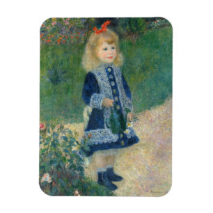 Imán Pierre A Renoir Un Chica con una lata de agua