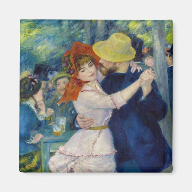 Imán Pierre-Auguste Renoir - Baile en Bougival (Frente)