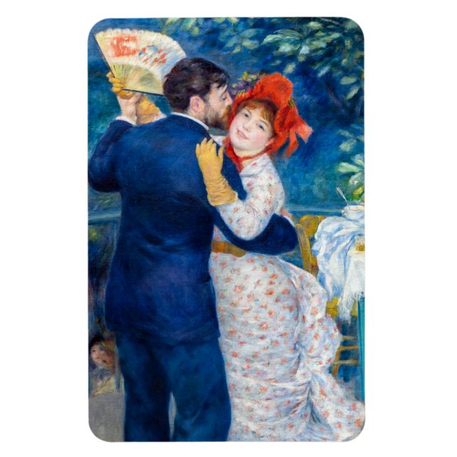 Imán Pierre-Auguste Renoir - Baile rural (Vertical)