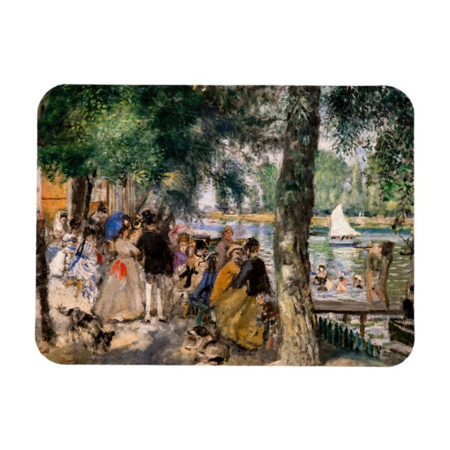 Imán Pierre-Auguste Renoir - Bathing on the Seine (Horizontal)