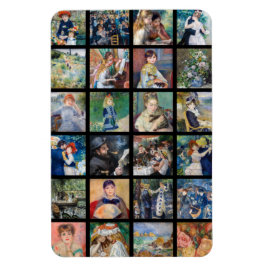 Imán Pierre-Auguste Renoir - Collage de obras maestras