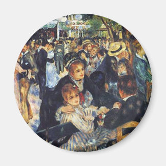 Imán Pierre Auguste Renoir - Danza en Le Moulin de la G