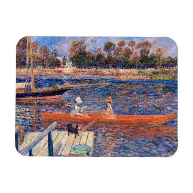 Imán Pierre-Auguste Renoir - El Sena en Argenteuil (Horizontal)