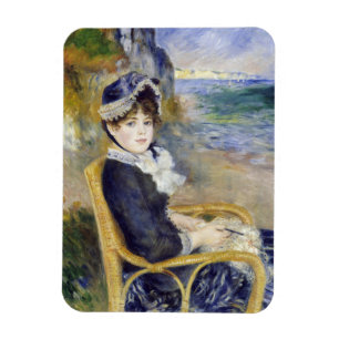 Imán Pierre-Auguste Renoir - En la orilla del mar
