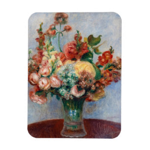 Imán Pierre-Auguste Renoir - Flores en una plaza