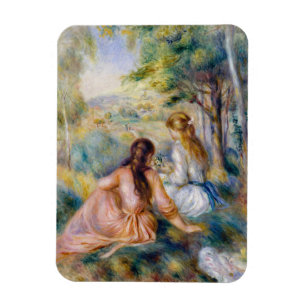 Imán Pierre-Auguste Renoir - In the Meadow