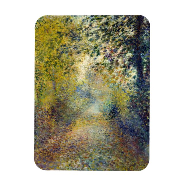 Imán Pierre-Auguste Renoir - In the Woods (Vertical)