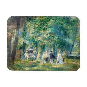 Imán Pierre-Auguste Renoir - La fiesta en Saint-Cloud