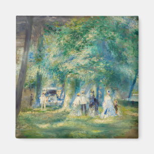 Imán Pierre-Auguste Renoir - La Fiesta en Saint-Cloud