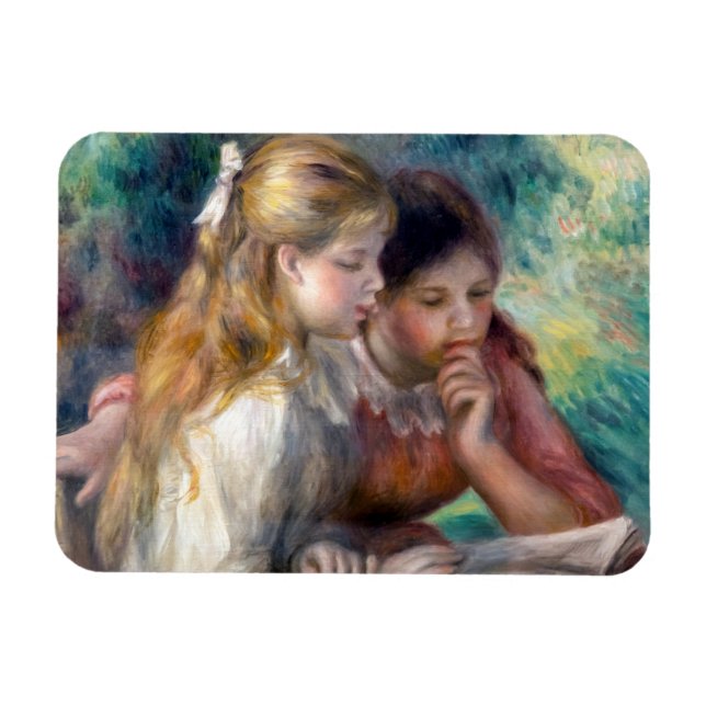 Imán Pierre-Auguste Renoir - La lectura (Horizontal)