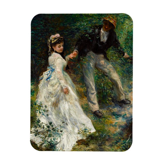 Imán Pierre-Auguste Renoir - La Promenade (Vertical)
