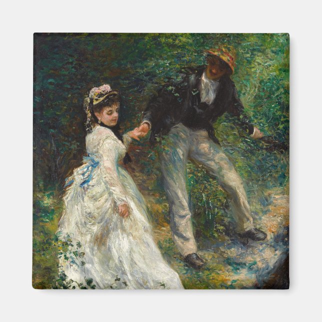 Imán Pierre-Auguste Renoir - La Promenade (Frente)
