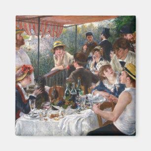Imán Pierre-Auguste Renoir - Luncheon del Fiesta de Boa