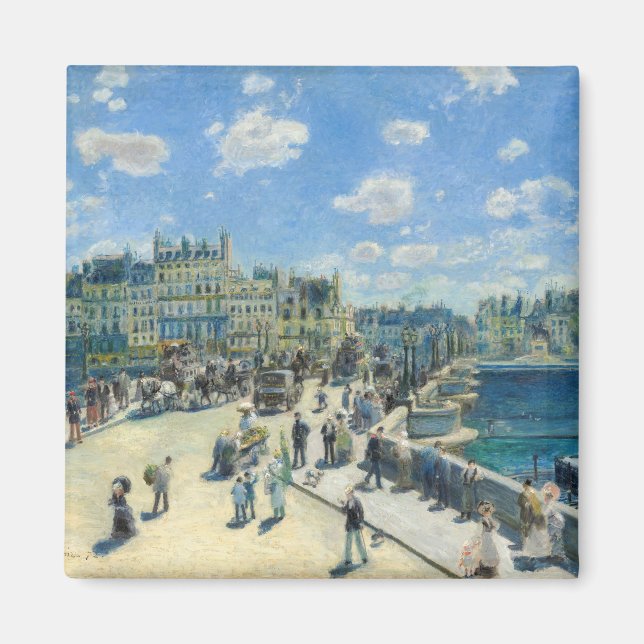 Imán Pierre-Auguste Renoir - París, Pont-Neuf (Frente)