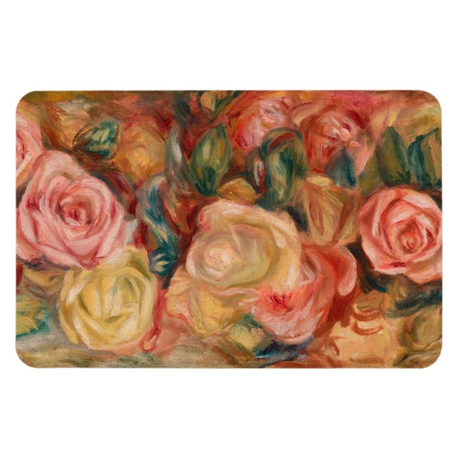 Imán Pierre-Auguste Renoir - Rosas (Horizontal)