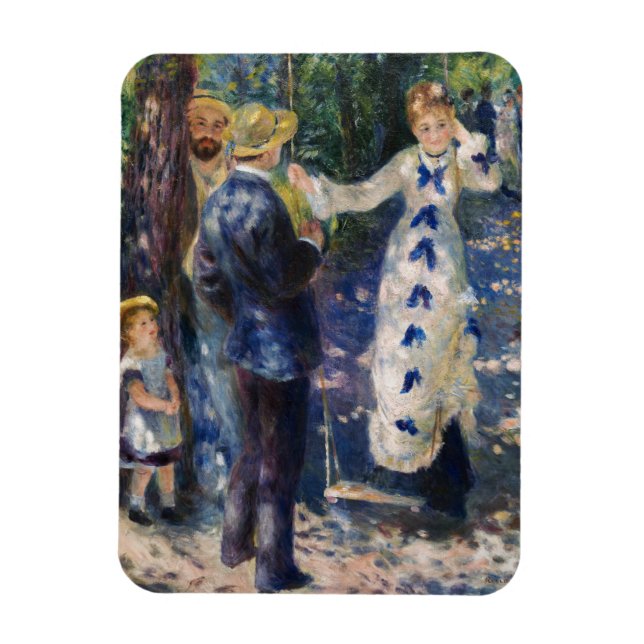 Imán Pierre-Auguste Renoir - The Swing (Vertical)