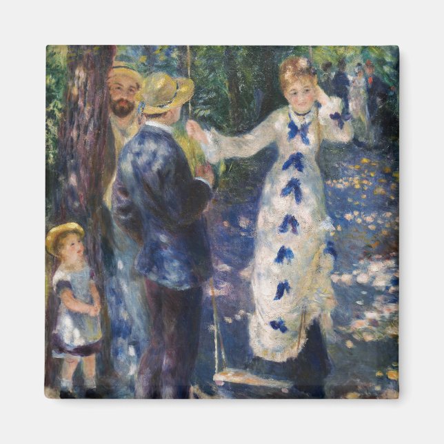 Imán Pierre-Auguste Renoir - The Swing (Frente)