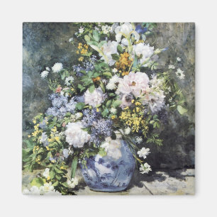 Imán Pierre-Auguste Renoir Vase de flores