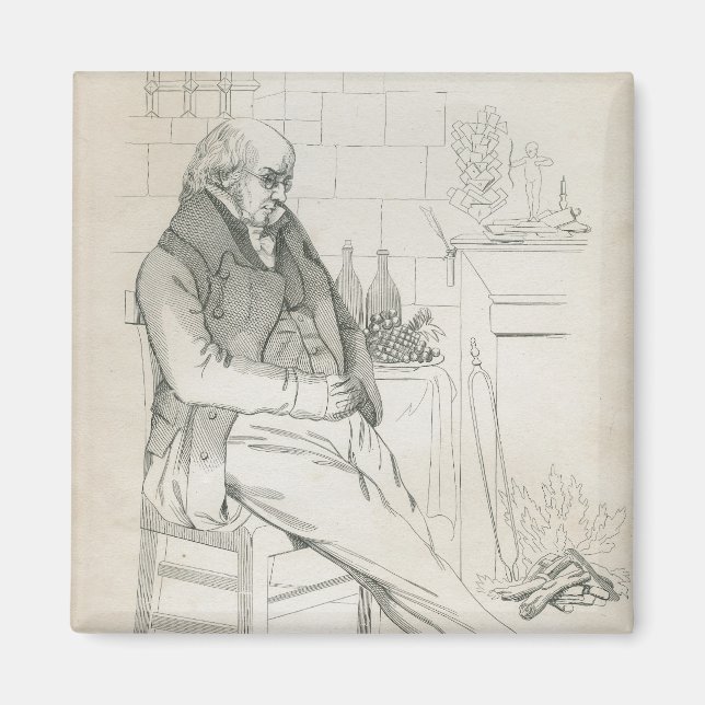 Imán Pierre-Jean de Beranger (Frente)