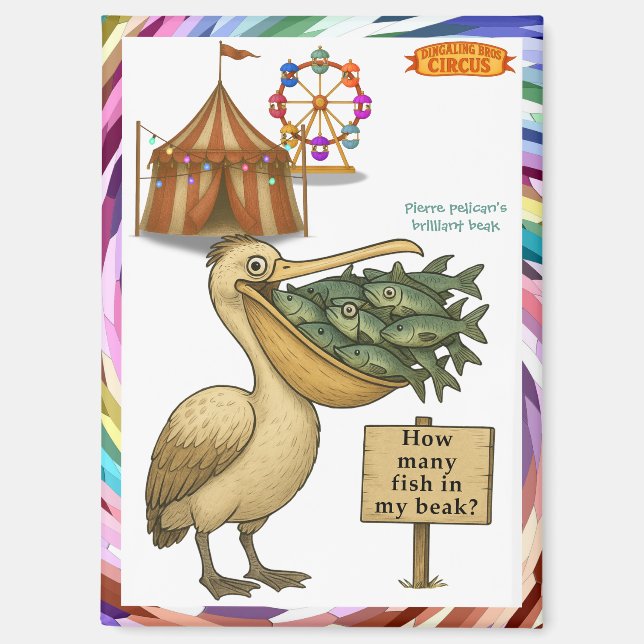 Imán Pierre pelican's brilliant beak (Anverso)