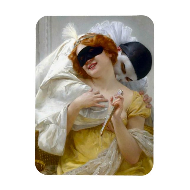 Imán Pierrot and Columbine - Guillaume Seignac (Vertical)
