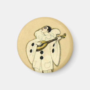 Imán Pierrot Serenades una luna creciente de Sophia Chi