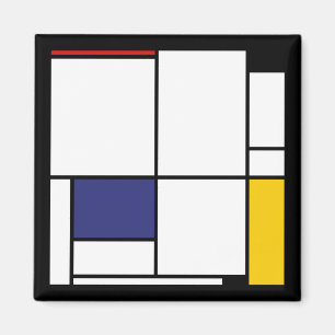Imán Piet Mondrian, Tableau 1