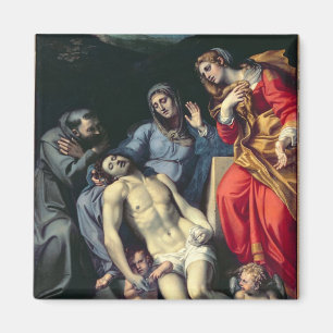 Imán Pieta con St Francis y St Mary Magdalena, c.1