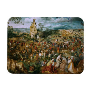 Imán Pieter Bruegel el anciano-La procesión para calvar