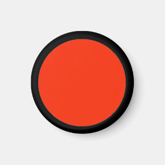 Imán Pieza de juego negro grande rojo grande RAINBO
