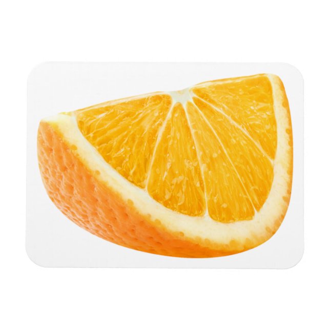 Imán Pieza de naranja (Horizontal)