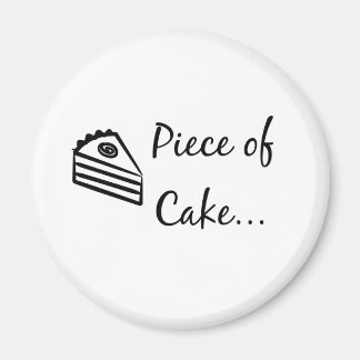 Imán Pieza de pastel