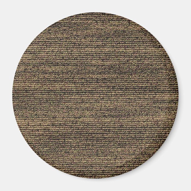 Imán Pieza negra 4 - Verificadores de gravedad cero (te (Frente)