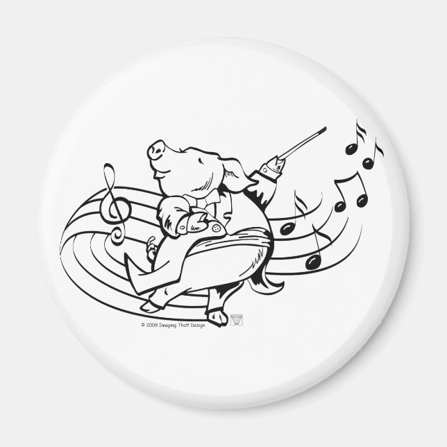 Imán Pig Maestro (Frente)