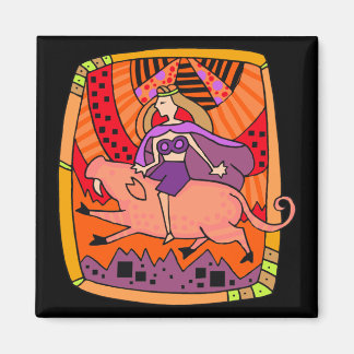 Imán Pig Ride