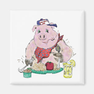 Imán Pig Roast