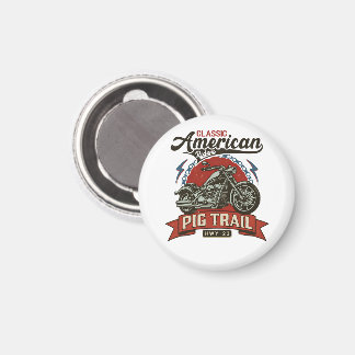 Imán Pig Trail Scenic Byway regalos de motocicleta arka