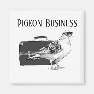 Imán Pigeon Business (sin mochila)