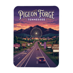 Imán Pigeon Forge EE. UU.