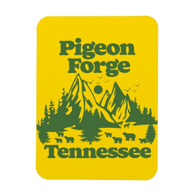 Imán Pigeon Forge Tennessee (Vertical)
