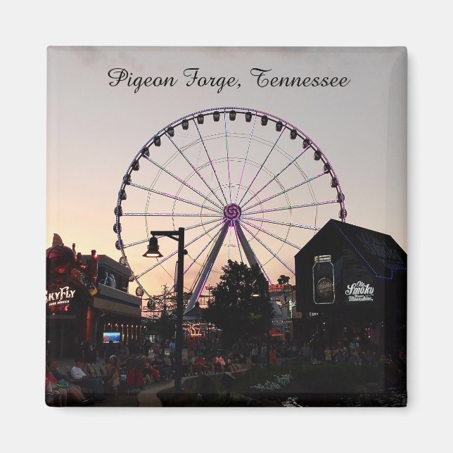 Imán Pigeon Forge Tennessee - The Island Magnet  (Frente)
