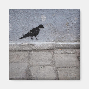 Imán Pigeon Graffiti Magnet