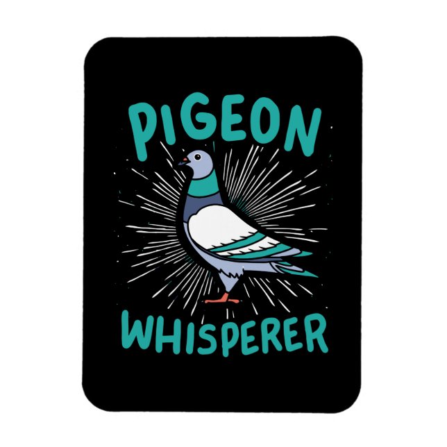 Imán Pigeon - Pigeon Whisper (Vertical)