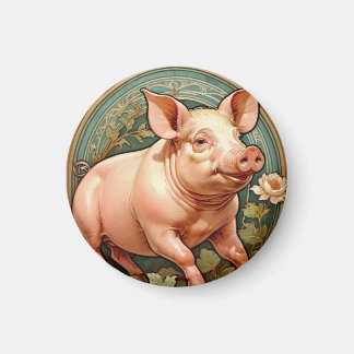 Imán Piglet Coaster