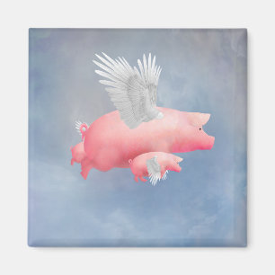 Imán Piglets voladores